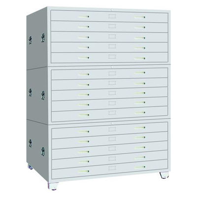 5 Drawer Steel Storage Cabinet Fully Welded Plan Chest