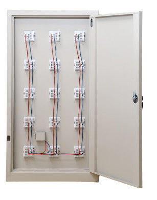 School / Public Steel Office Furniture Multiple Mobile Phone Charging Stations