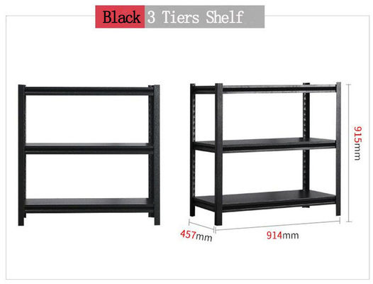 Families / Stores Steel Shelving Racks 50mm Distance 30 - 90kg Per Layer Bearing