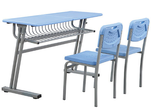 Double Seat Classroom Chair With Desk