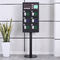 Electronic Mobile Phone Lockers With Chargers , 6 Door Charger Mobile Kiosk