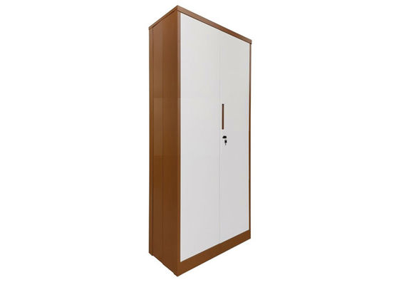 Durable Steel Stationery Cupboards , Full Height Folding Storage Cabinet