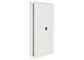 Full Height Steel Door Foldable Storage Cabinets No Tools To Assemble White Color