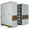 Embossing Door Compact Mobile Shelving Anti Down Safety With Brake Devices