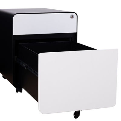 Office / Home Steel Mobile Pedestal Stable Performance Easy To Move Durable Filing Cabinets