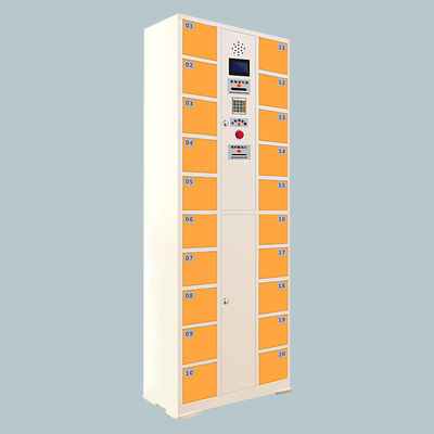 Card / Bar Code Cell Phone Storage Cabinet 20 Doors 3 Colors No Harmful Substances