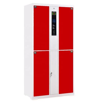 Smart Metal Outdoor Electronic Safe Locker Supermarket / Business Park Use