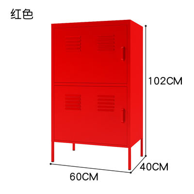 Double Tier 1020*600*400mm Steel Storage Cupboard