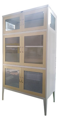 Steel Kitchen Cupboard With Aluminium Alloy Pull Handle