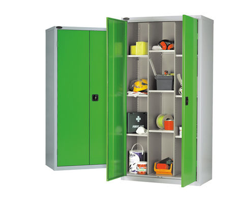 Swing Door Steel Cupboard / Knock Down Swing Door Metal Combination Storage Cupboard