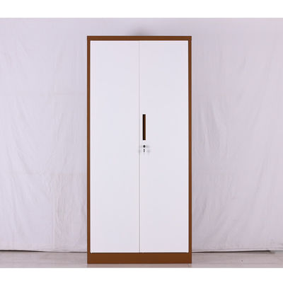 Two Door Folding Steel H1870 * W870 *D110mm Office Storage File Cabinet