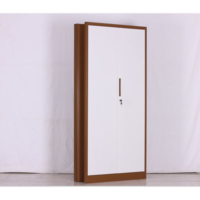 Two Door Folding Steel H1870 * W870 *D110mm Office Storage File Cabinet