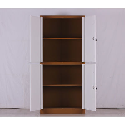 Folding Storage Cabinet 4 Door 0.5mm Steel Office Furniture