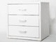 Mini 350*260*350mm Three Drawer Storage Cabinet For Office Table