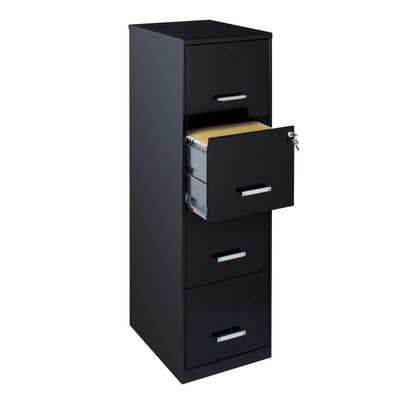 Knock down thick 0.6MM 4 Drawer Letter File Cabinet
