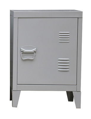 Modern One Door Nightstand 0.7mm Bedroom Storage Cupboard