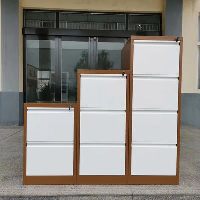 2/3/4 Drawer Vertical File Cabinet H9.6&quot; Steel Office Furniture