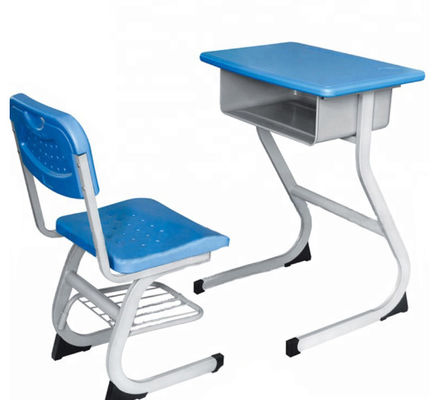 School Furniture Child Metal  Single Desk And Chair Iron Study Table And Chair For Children