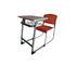 Single Seat Wood Desktop KD Structure Child Study Desk And Chair School Classroom Furniture