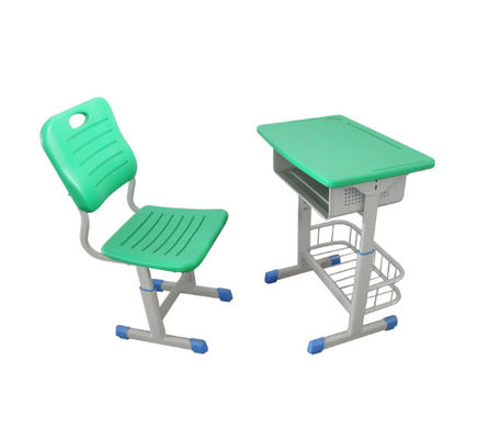 Single Table Student Desk And Chair Steel Furniture School Furniture For Student Plastic Metal