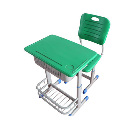 Single Table Student Desk And Chair Steel Furniture School Furniture For Student Plastic Metal