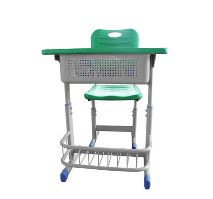 Single Table Student Desk And Chair Steel Furniture School Furniture For Student Plastic Metal