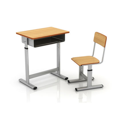 Steel Study Table And Chair For Students Classroom Metal Chair With Desk School Furniture