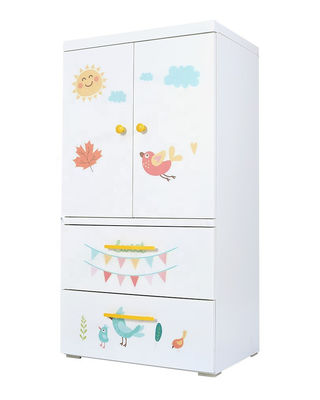 Metal Steel Home Furniture Smart Picture Design Children Wardrobe Cabinet For Kids