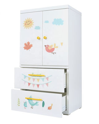 Metal Steel Home Furniture Smart Picture Design Children Wardrobe Cabinet For Kids