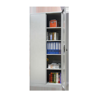 Steel Office Storage Cupboard 2 Door Filing Cabinet Knock Down Structure