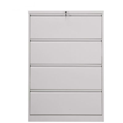 Office Furniture Lockable Filing Cabinet Steel 4 Drawer Hanging File Cabinet