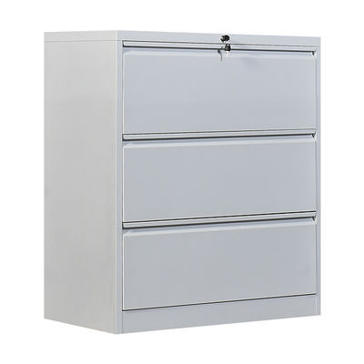 Office Furniture Lockable Steel Lateral Filing Cabinet 3 Drawer Hanging Filing Cabinet